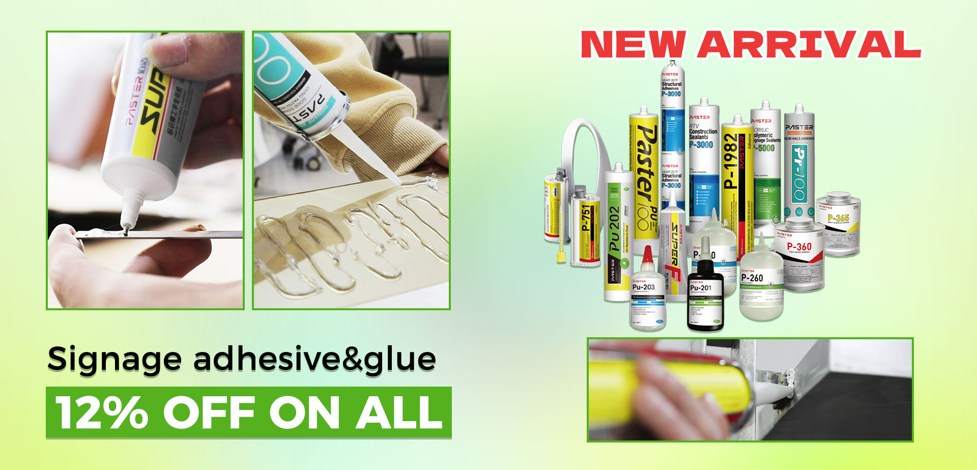 Signage adhesive&glue