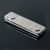 ป้ายชื่อแถบแม่เหล็ก ติดหน้าอก ,สีโลหะ   --- Metal Strong Magnetic Name ID Tag Badge Fastener Holder Card Tag, Metallic Color