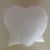 ไส้หมอนอิง ,สีขาว, รูปทรง หัวใจ , 300 gsm --- 300gsm White Heart Shape Pillow Inner Cushion Core