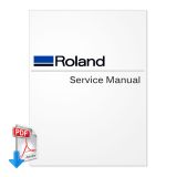 คู่มือการใช้งานโรแลนด์ /ROLAND Advanced Jet AJ-1000 Service Manual (Direct Download)
