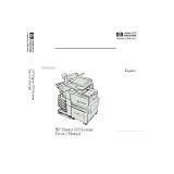 คู่มือเซอร์วิสเครื่อง HP Mopier 320 Printer English Service Manual  ภาษาอังกฤษ (ดาวน์โหลดไฟล์)