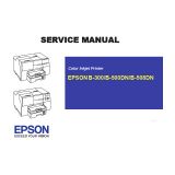 คู่มือเซอร์วิสเครื่องพิมพ์ EPSON B-300/B-500DN/B-508DN Printer English Service Manual (Direct Download) ภาษาอังกฤษ (ดาวน์โหลดไฟล์)