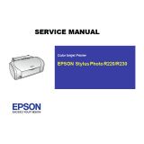 คู่มือเซอร์วิสเครื่องพิมพ์ EPSON Stylus Photo R220 R230 Printer English Service Manual (Direct Download) ภาษาอังกฤษ (ดาวน์โหลดไฟล์)