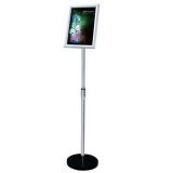 สแตนแบบตั้ง ปรับความสูงได้ สำหรับติดโปสเตอร์ขนาด A4 (A4 Size Pedestal Sign Stand Adjustable Height Vertical / Horizontal Display Frame)