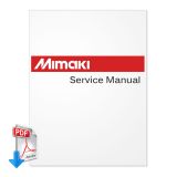 คู่มือการใช้งาน เครื่องพิมพ์ผ้า MIMAKI TX500-1800B --- MIMAKI TX500-1800B Textile Printer Service Manual