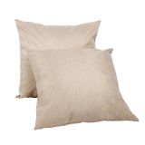 ปลอกหมอนผ้าลินิน  Linen Sublimation Blank Pillow Case Cushion Cover (10pcs/pack)