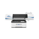 เครื่องพิมพ์พื้นเรียบหมึกสีและหมึกขาว   UV 60*90 Digital White Ink and Color Ink Flatbed UV Printer