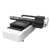 เครื่องพิมพ์เสื้อยืดสองแท่น 6090 พร้อมหัวพิมพ์เอปสัน XP600 2 หัว      6090 Double Trays T-shirts Printer with 2 Epson XP600 Printheads