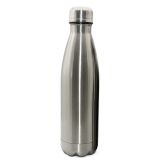 36pcs 500ml / 17oz Bowling-Shaped Vacuum Bottle for Sublimation Printing, Silver