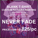 Blank T-Shirt Custom Pattern Printing Design Your Own Logo
