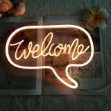CALCA LED Welcome Neon Sign, Size- 31 X 22 cm