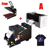 300A DTF Printer Powder Shaker and Dryer with 2 Epson XP600 Printheads