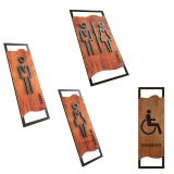 Male, Female, Male & Female, Disabled Toilet Signs, Restroom Signs