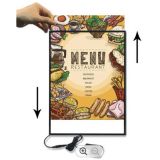Slim Light Box,Hanging Display Frame,Advertising Led Menu Board A4/A3/A2/50*70cm/60*90cm