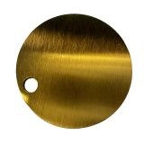 100pcs Round Blank Golden Brass Tag Dog Tag Pendant for Engraving 100pcs Round Blank Golden Brass Tag Dog Tag Pendant for Engraving