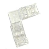 LED Strip Connectors Type2 100pcs/pack 8mm 2pin Solderless Clip-on Coupler Connector 2pin for  LED Strip Light