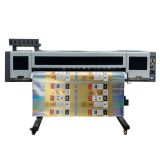 1.38m Roll to Roll UV Inkjet Printer with 3 Epson i3200U+1 Epson 1600U Printheads for Coated Paper, Duplex Paper, Gold/ Silver/ Laser Paper