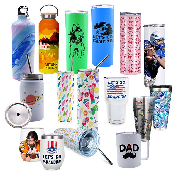 Sublimation Metal Mugs & Tumblers