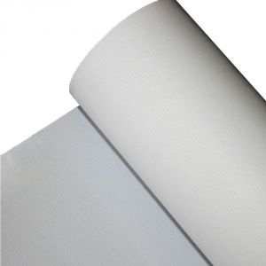 แผ่นพิมพ์ ป้ายโฆษณา PVC,ยืดหยุ่น,  ลามิเนท,แบ็คลิท   หรือไวนิลโปร่งแสง พื้นผิวมันเงา  ,ขนาด   86.6" (2.2 เมตร),  (พอร์ซเลนด์-สีขาว) (630 แกรม / gsm-500*500-18*12)