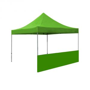 เต้นท์กระโจมขนาด 10 ฟุต แบบมีผนัง ชนิดสีพิ้น (10ft Canopy Half Wall(Solid Color))