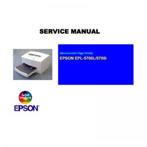 คู่มือเซอร์วิสเครื่องพิมพ์ EPSON EPL-5700L EPL-5700i Printer English Service Manual ภาษาอังกฤษและภาษาจีน (ดาวน์โหลดไฟล์)