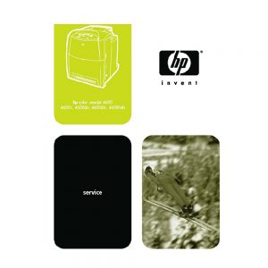 คู่มือเซอร์วิสและการดูแลรักษาเครื่องพิมพ์ HP Color LaserJet 4600 Series Printer English Service Manual Maintenance Manual (Direct Download) ภาษาอังกฤษ (ดาวน์โหลดไฟล์)