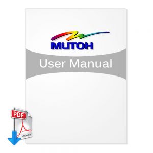 คู่มือการใช้งาน Mutoh GEN 002 User Manual (Free Download) ฟรีดววน์โหลด---Mutoh GEN 002 User Manual (Free Download)