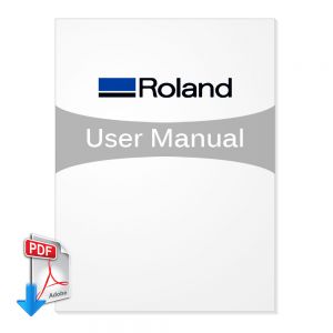 คู่มือการใช้งาน เครื่องตัดไวนิล  Roland CM-24 (รูปแบบตั้งโต๊ะ)  (สามารถ ดาวน์โหลดได้ฟรี)---Roland CM-24 Desktop Sign Maker Vinyl Cutter User manual (Free Download)