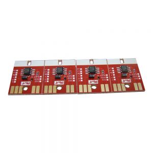 ชิปถาวรสำหรับตลับหมึก   Mimaki  JV33 /   CJV30   BS2    ( 4 สี   CMYK ) --- Chip Permanent for Mimaki JV33 BS2 Cartridge 4 Colors CMYK