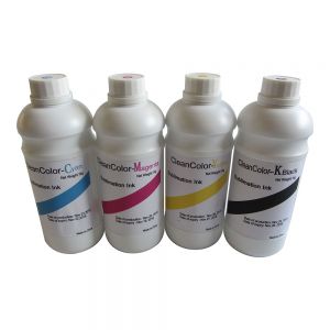 Clean Color Fluorescent Water-base Dye Sublimation Ink - 4 Liters