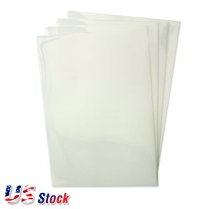 US Stock, 100 Sheets/pack Premium Waterproof Inkjet Transparency Film 11" x 17" for Screen Printing