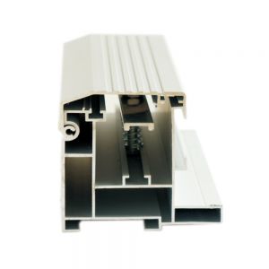 ขอบตู้ไฟอลูมิเนียมโปรไฟล์สำเร็จรูปกันน้ำได้  กว้าง  8  cm,หนา  100  mm .,   ยาว 1.8  เมตร        ( 6   ชุด / แพ็ค  ) ---   Flex Light Box  Profiles