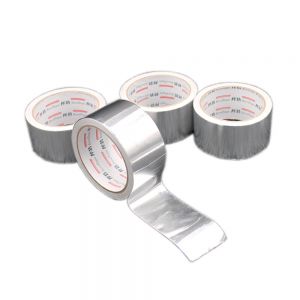 เทปฟอยล์อลูมิเนียม   2  ม้วน ขนาด  1.8"(4.5cm)    สำหรับทำบล็อคสกรีน ---Screen Printing Aluminum Foil Tape Screen Plate Making DIY tape    