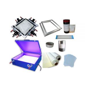  ชุดอุปกรณ์ทำบล็อคสกรีนสำหรับกระบวนการพิมพ์สกรีน   ---- Screen Making System for Screen Printing