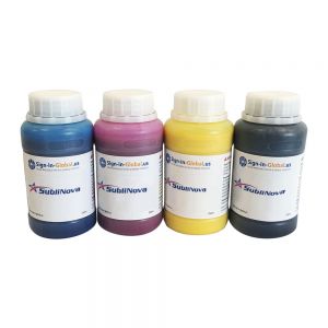 US Stock, 4 x 250ml CMYK Inktec SubliNova Smart Inkjet Dye Sublimation Ink (DTI)