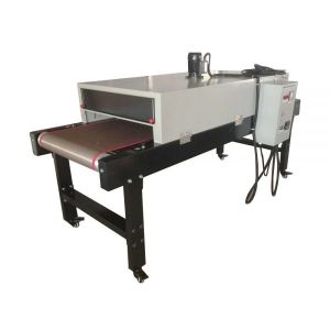 220V 7200W Conveyor Tunnel Dryer 8.2ft. Long x 25.6" Belt for Screen Printing