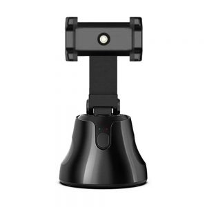 60PCs Custom Logo 360 Rotation Auto Face Object Tracking Selfie Stick Smart Shooting Camera Phone Holder