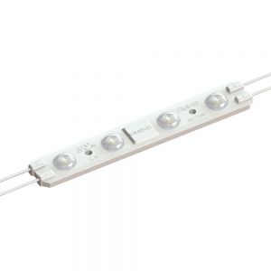 UL Waterproof LED Module (4 LED High Power Chips with Optical Lens, White Light,4.5W, 24VDC,L165 x W26 x H9mm) Designed for Internal Illumination of Signs