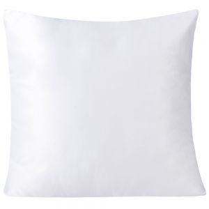 US Stock, 10pcs 17.7in x 17.7in Plain White Sublimation Pillow Case Blanks Cushion Cover Throw Pillow Covers Embroidery Blanks (45 x 45cm)