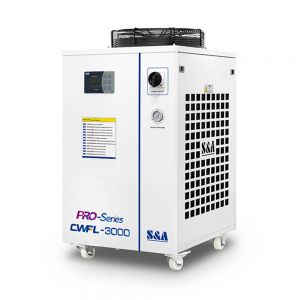 S&A CWFL-3000EN Industrial Water Chiller for 3000W Fiber Laser AC 3P 380V, 50Hz