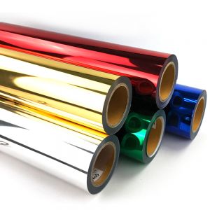 0.32*100m Gilded Gold Printing Film,Gold/Silver/Red/Blue/Green