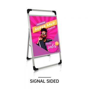 60*80 Single/Double-Side Poster Stand(NO BOARD)