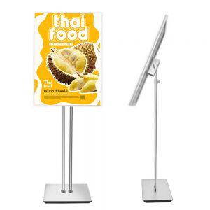 ป้ายไฟพร้อมขาตั้ง - A2 Slim Light Box with Stand,Display Frame,Advertising Led Menu