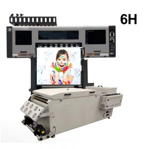 650E/F DTF Printer Powder Shaker and Dryer with 5/6 Epson i3200A1 Printheads
