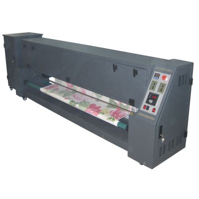 เครื่องรีดผ้าดิจิตอลแบบถ่ายโอนความร้อน /Digital Sublimition Heater for Inkjet Textile Printer-SR3200(3200mm Flag Making Machine)