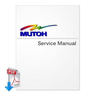 คู่มือการใช้งาน MUTOH ValueJet 1304 ภาษาอังกฤษ (ดาวน์โหลดไฟล์)----MUTOH ValueJet 1304 Service Manual (Direct Download)