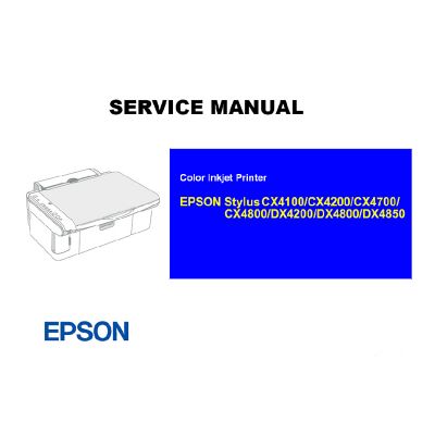 คู่มือเซอร์วิสเครื่องพิมพ์ EPSON 1100 1110/ME OFFICE 1100 Printer English Service Manual (Direct Download) ภาษาอังกฤษ (ดาวน์โหลดไฟล์)