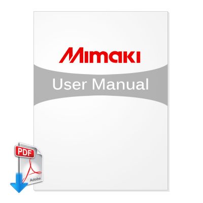 คู่มือ การใช้งาน Mimaki GP-604D ( ดาวน์โหลดได้ โดยตรง )---Mimaki GP-604D User Manual (Direct Download)