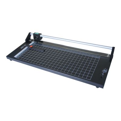 เครื่องตัดกระดาษโรตารีแม่นยำด้วยมือ 24 นิ้ว    24 Inch Manual Precision Rotary Paper Trimmer, Sharp Photo Paper Cutter With A4 PVC Self-Healing Cutting Mat 