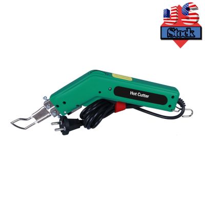 US Stock-100W 110V Durable and Practical Handheld Hot Heating Knife Cutter Tool for Fabric and Rope Cutting